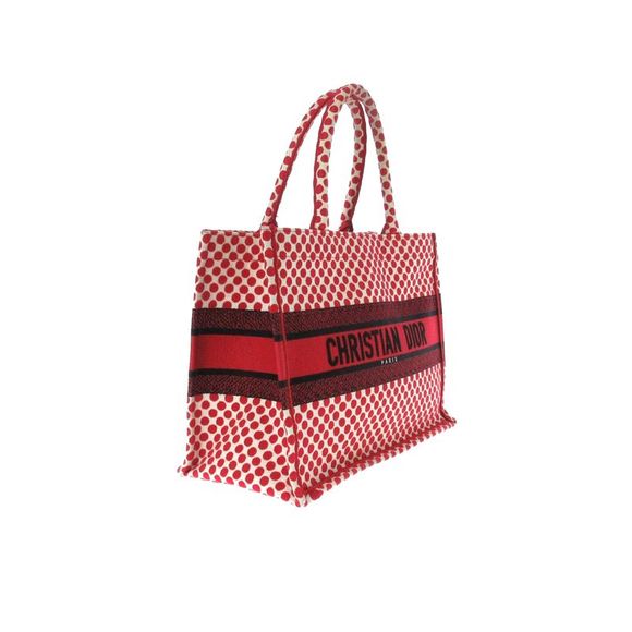 Pre Loved Dior Printed Canvas Open Top Tote - Picture 2 of 15